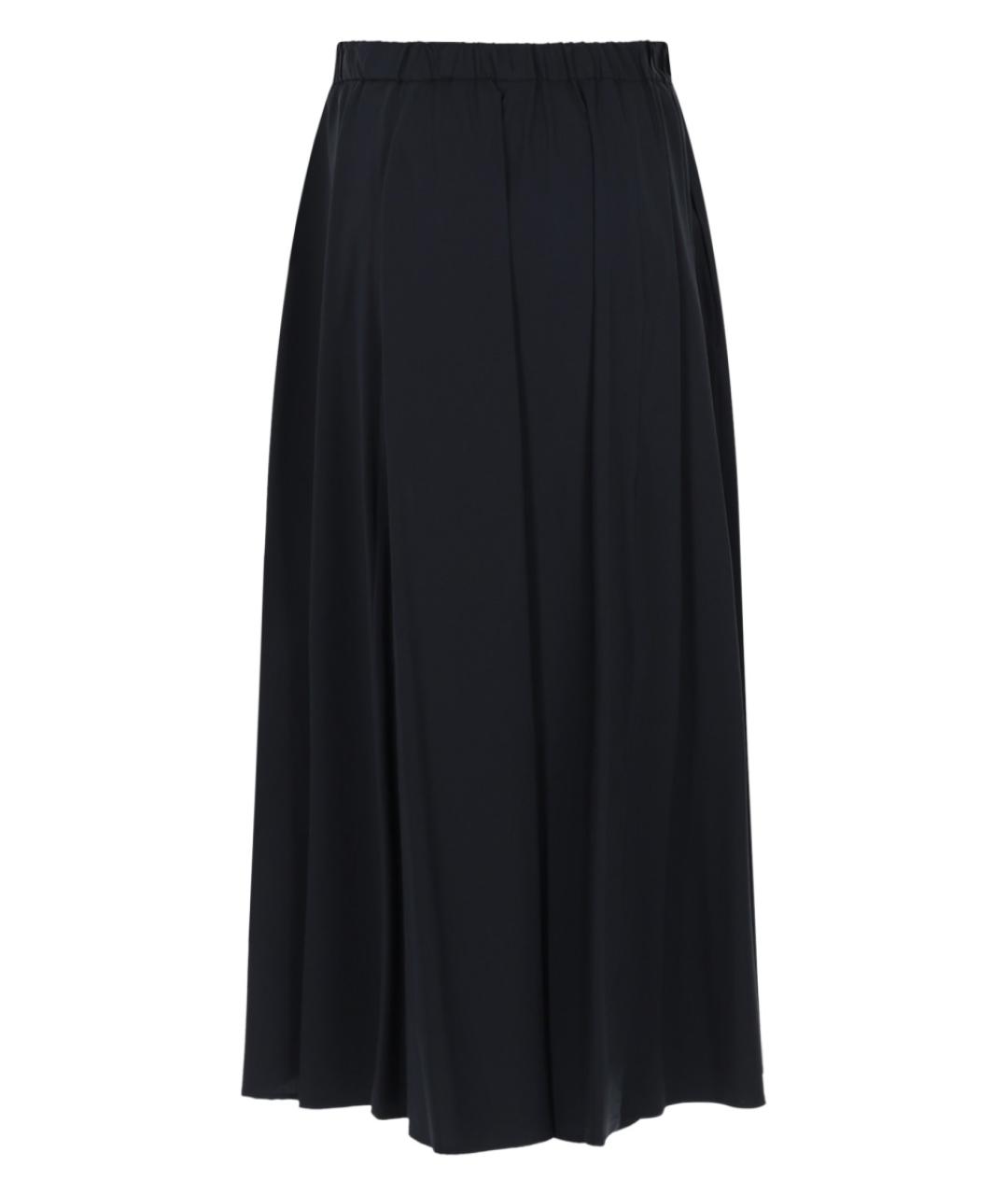 ASPESI Синяя хлопковая юбка миди, фото 1