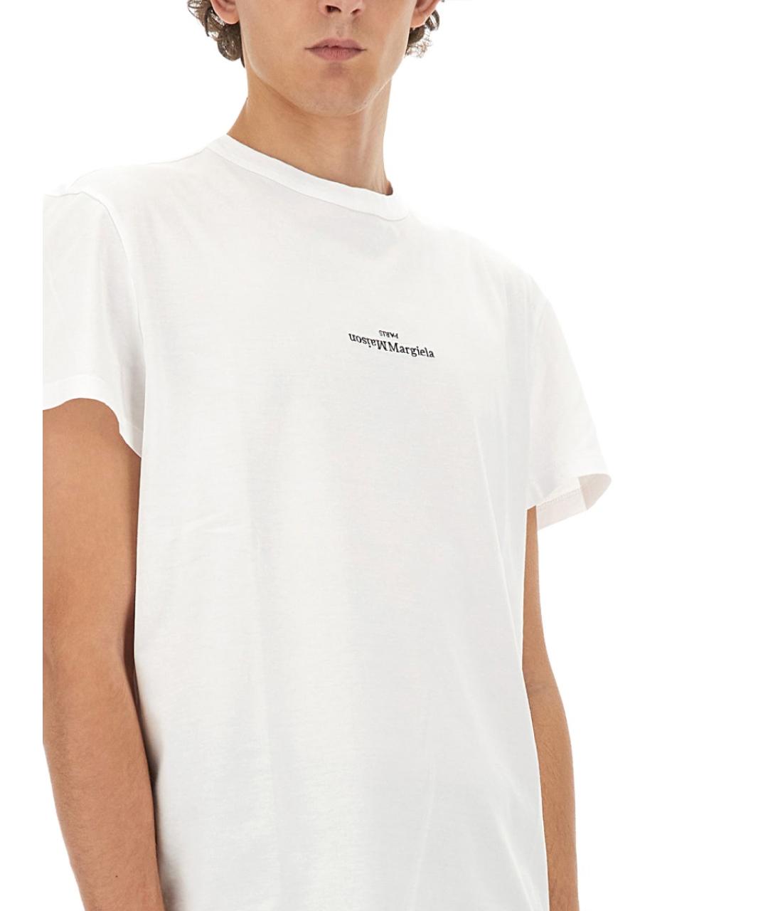 MAISON MARGIELA Хлопковая футболка, фото 4