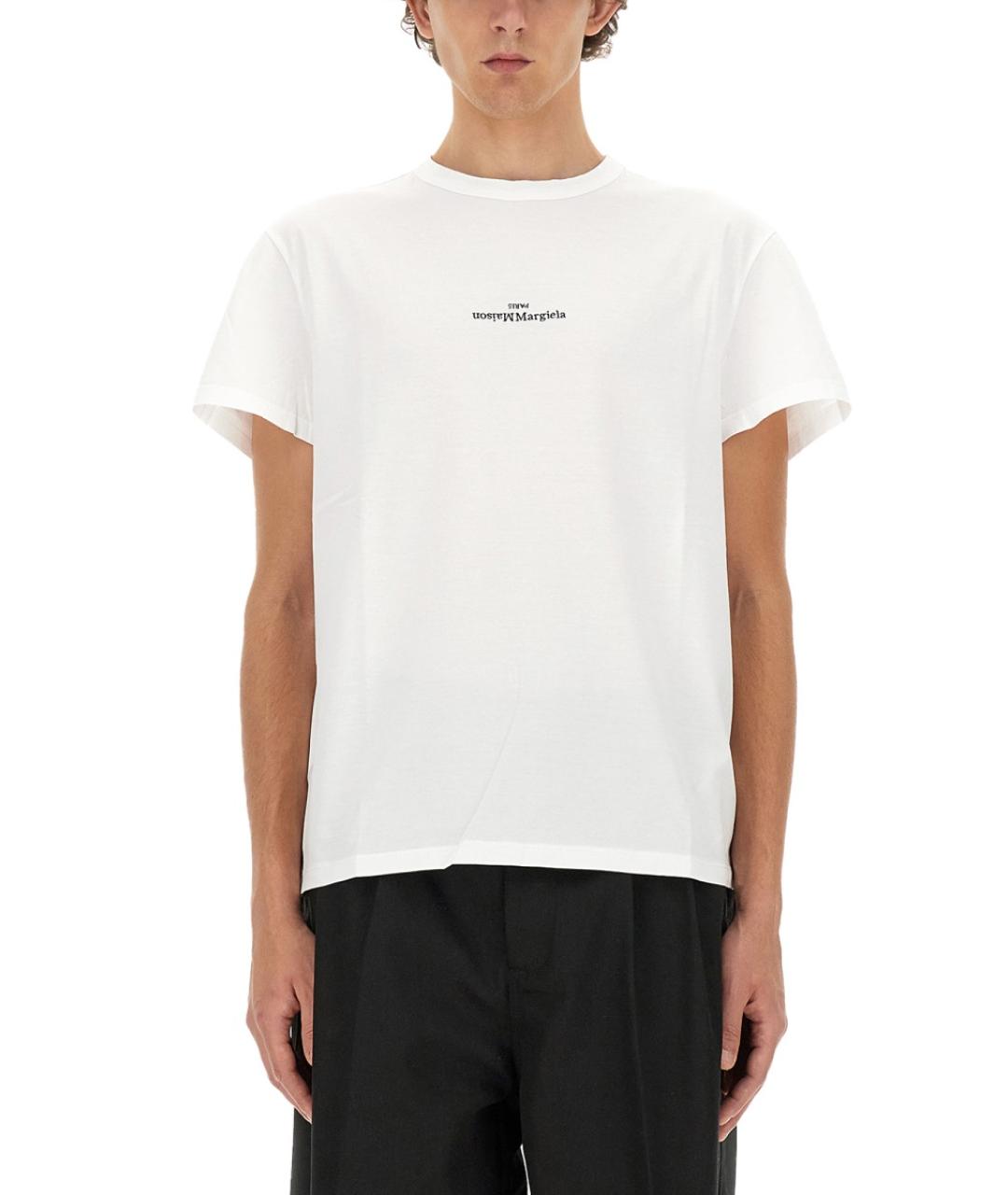 MAISON MARGIELA Хлопковая футболка, фото 1