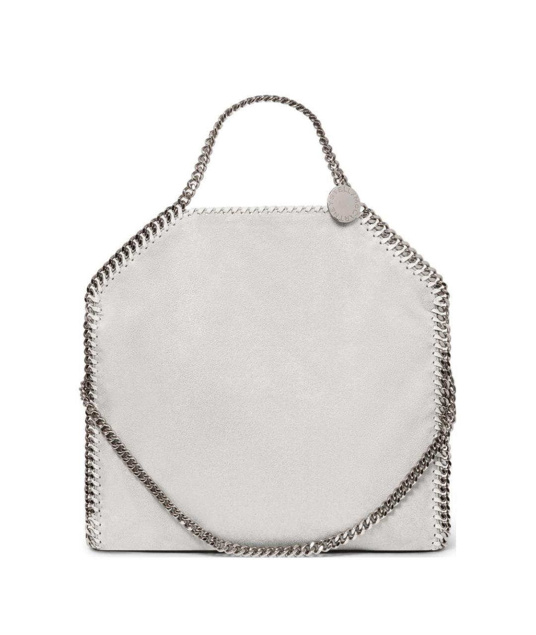 STELLA MCCARTNEY Серая синтетическая сумка тоут, фото 1