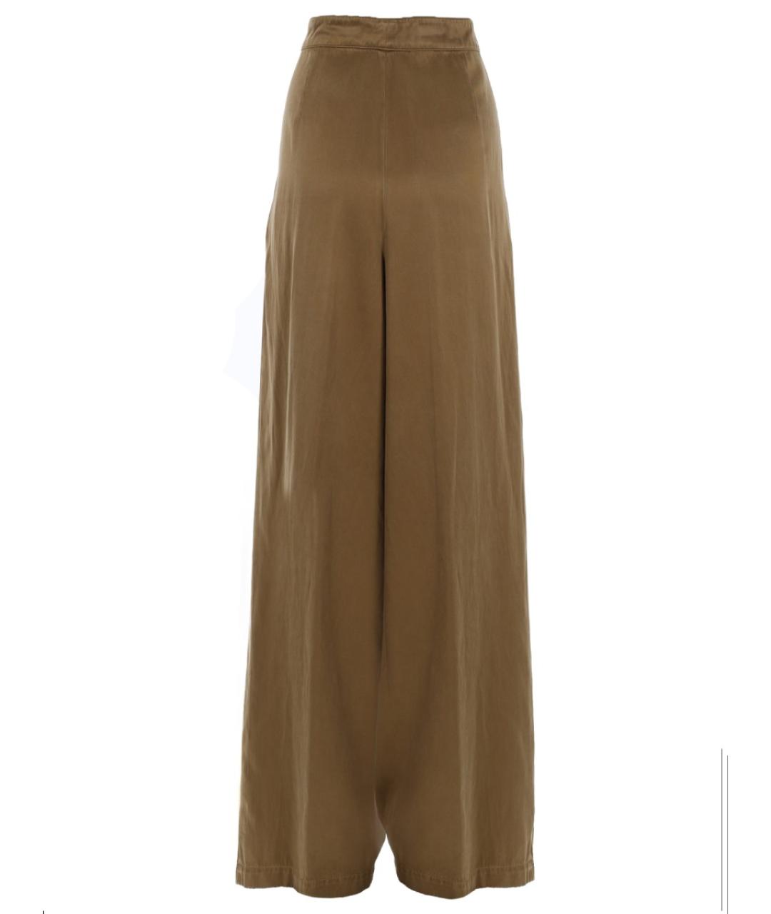 DRIES VAN NOTEN Мульти вискозные прямые брюки, фото 2