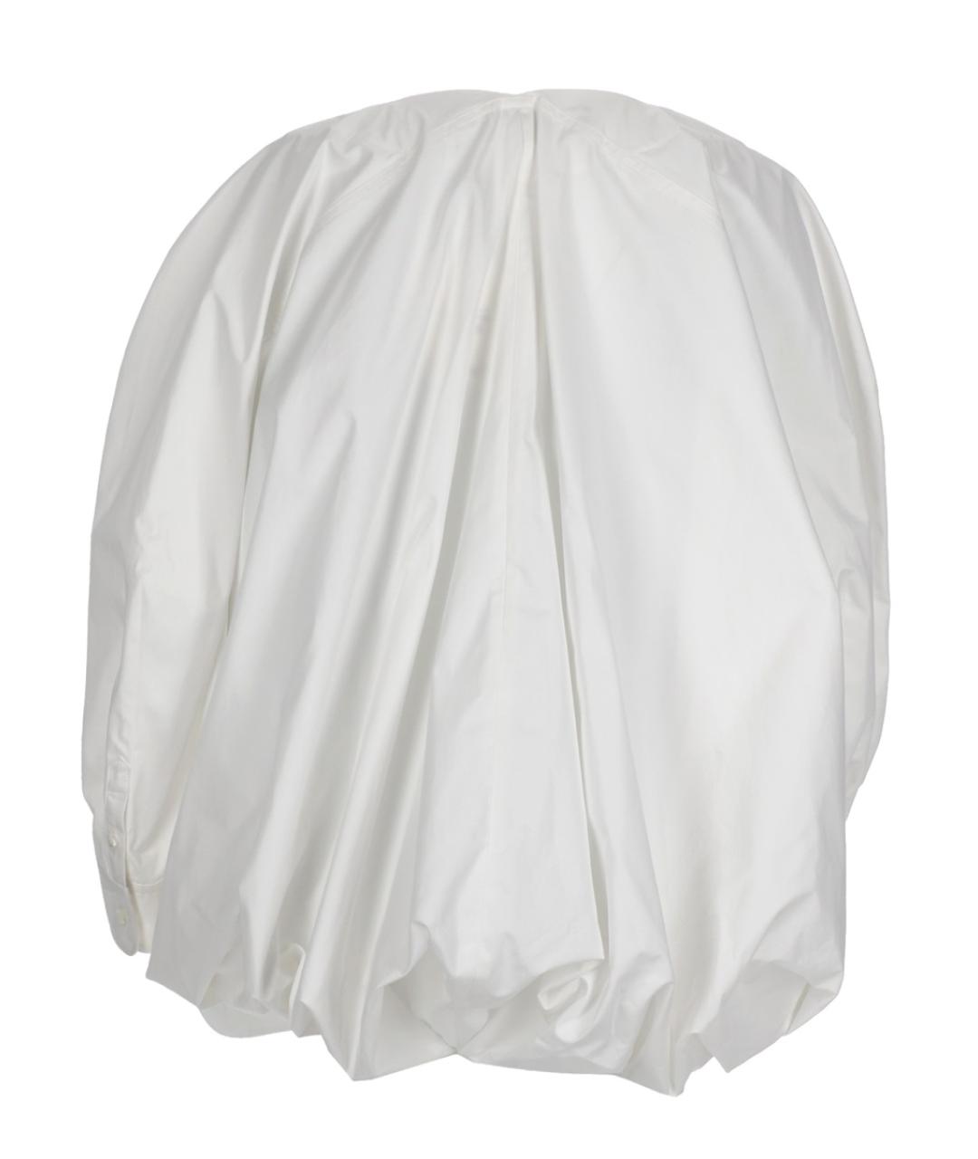 JACQUEMUS Белая хлопковая блузы, фото 2