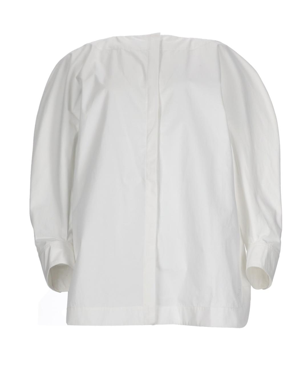 JACQUEMUS Белая хлопковая блузы, фото 1