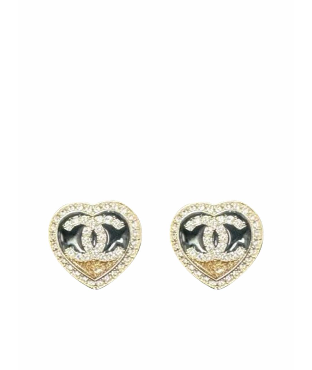 CHANEL Золотые серьги, фото 1