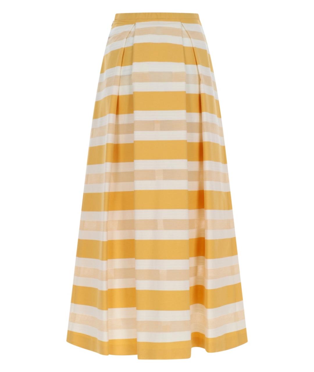 HERNO Мульти хлопковая юбка миди, фото 2