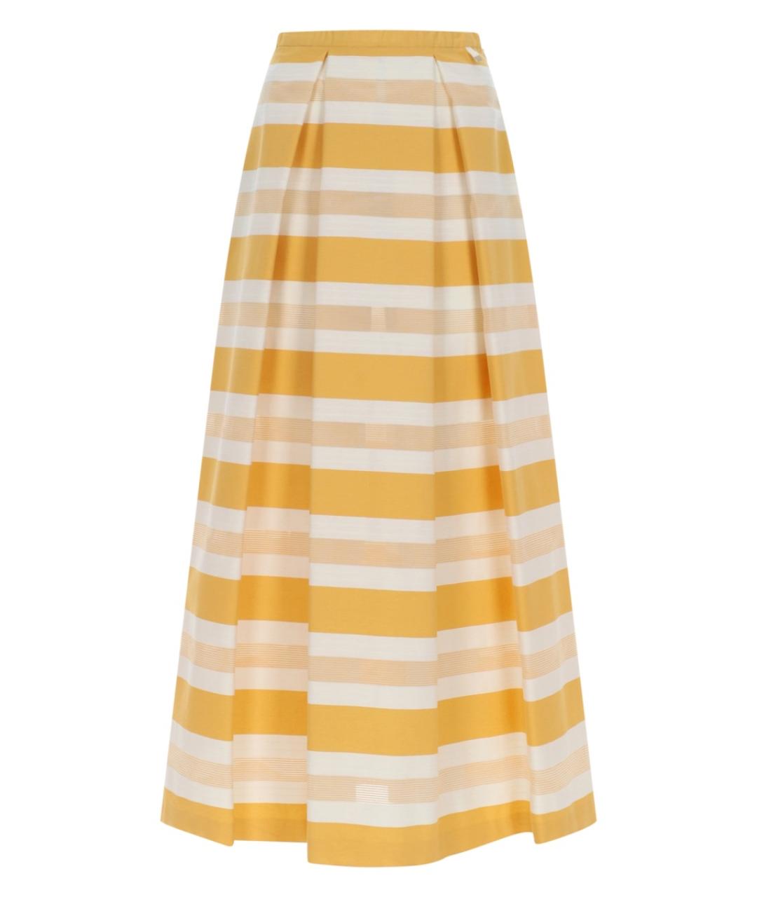 HERNO Мульти хлопковая юбка миди, фото 1