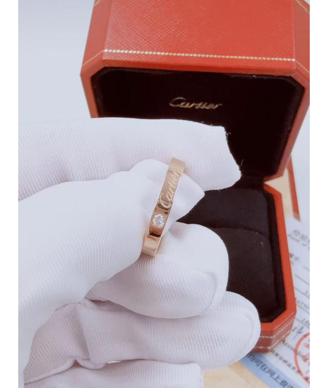 CARTIER Золотое кольцо из розового золота, фото 4
