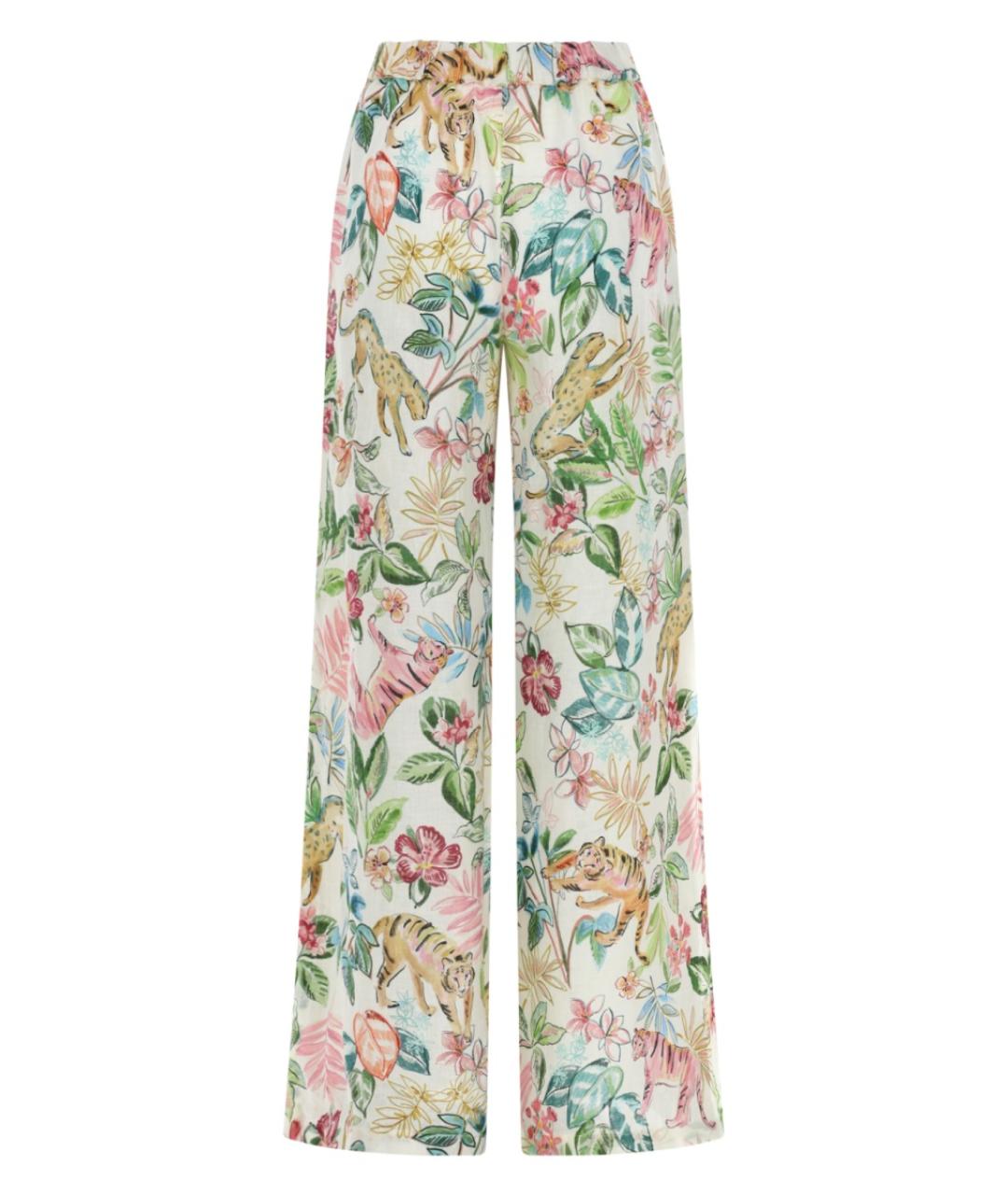 120% LINO Мульти льняные прямые брюки, фото 2