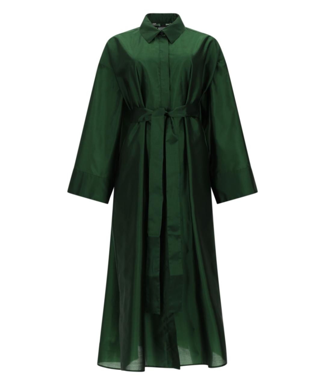 'S MAX MARA Зеленые повседневное платье, фото 1