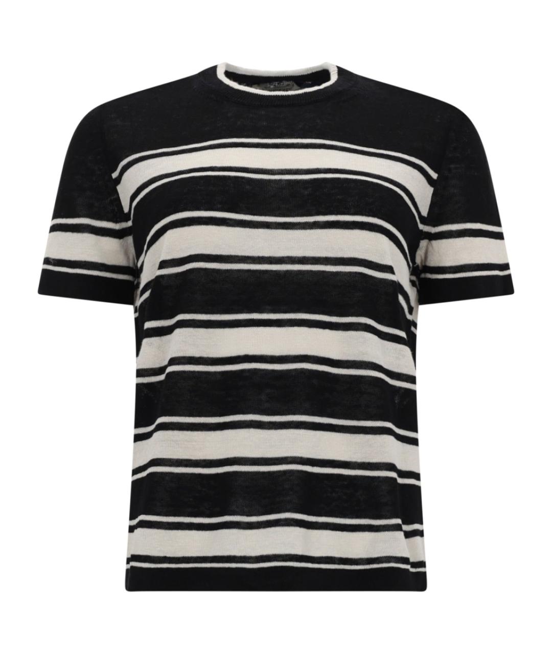 'S MAX MARA Мульти льняная футболка, фото 1