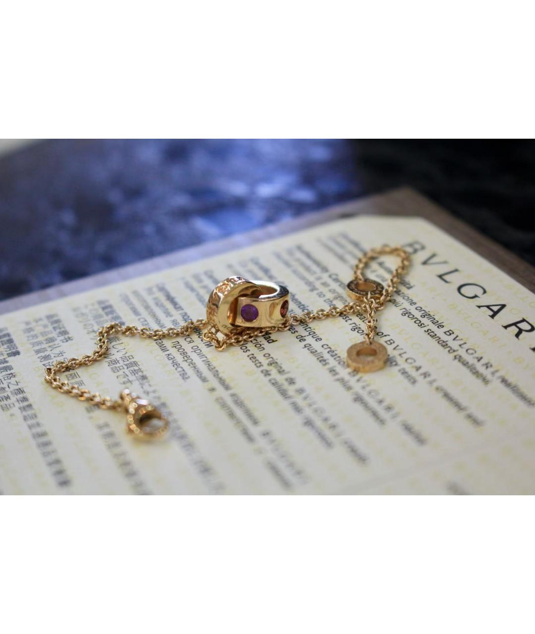 BVLGARI Золотой браслет из розового золота, фото 4