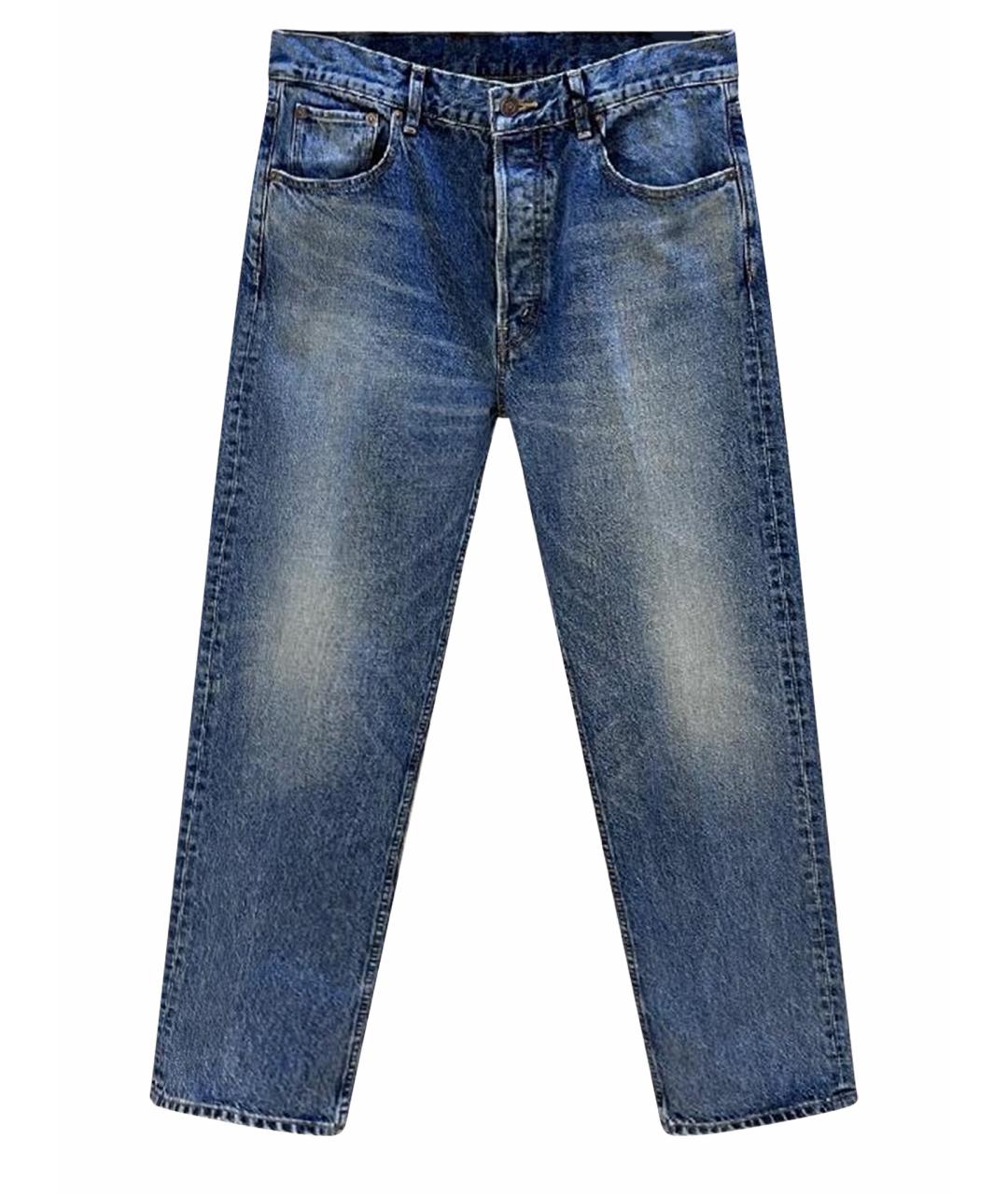 CELINE Синие прямые джинсы, фото 1