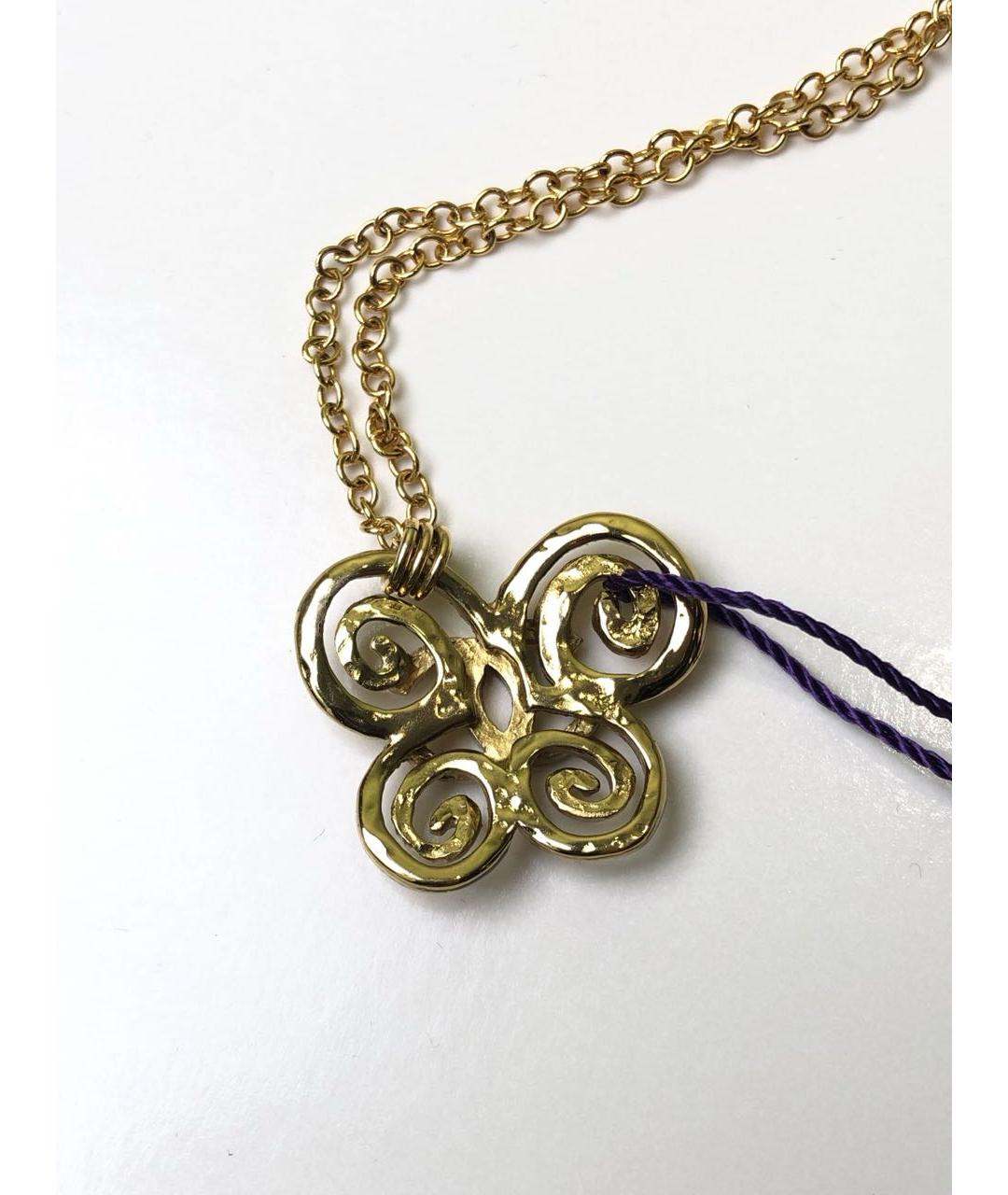 CHANEL Золотое колье, фото 5