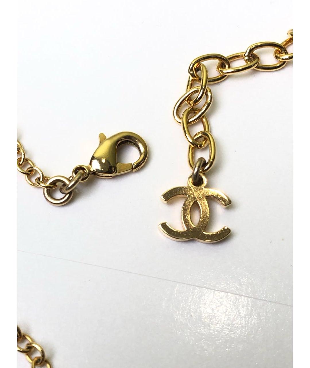 CHANEL Золотое колье, фото 2