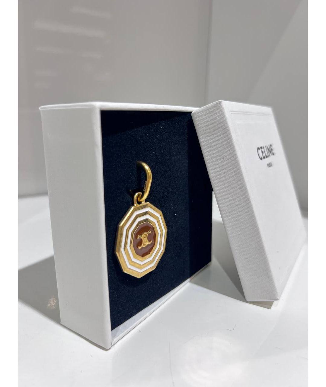 CELINE Золотой кулон, фото 3