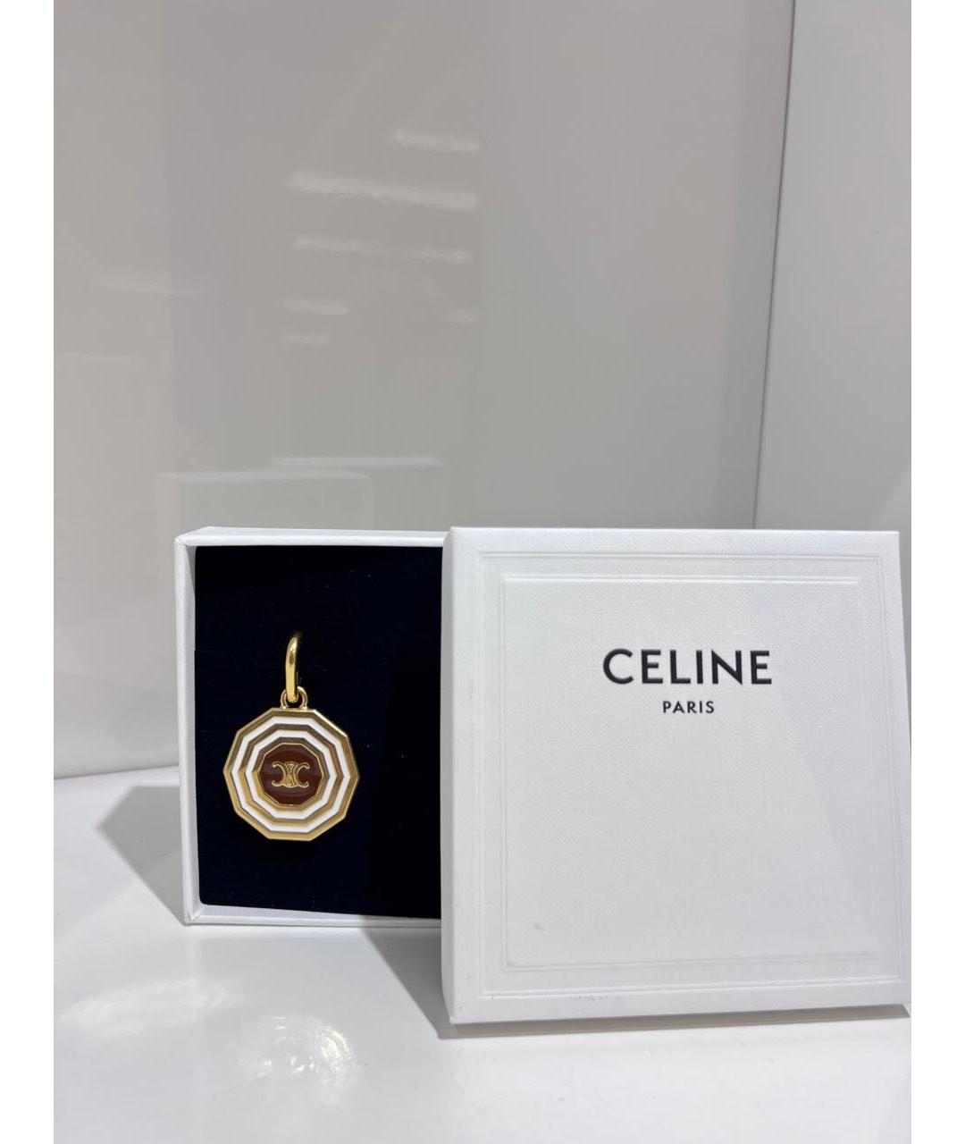 CELINE Золотой кулон, фото 2