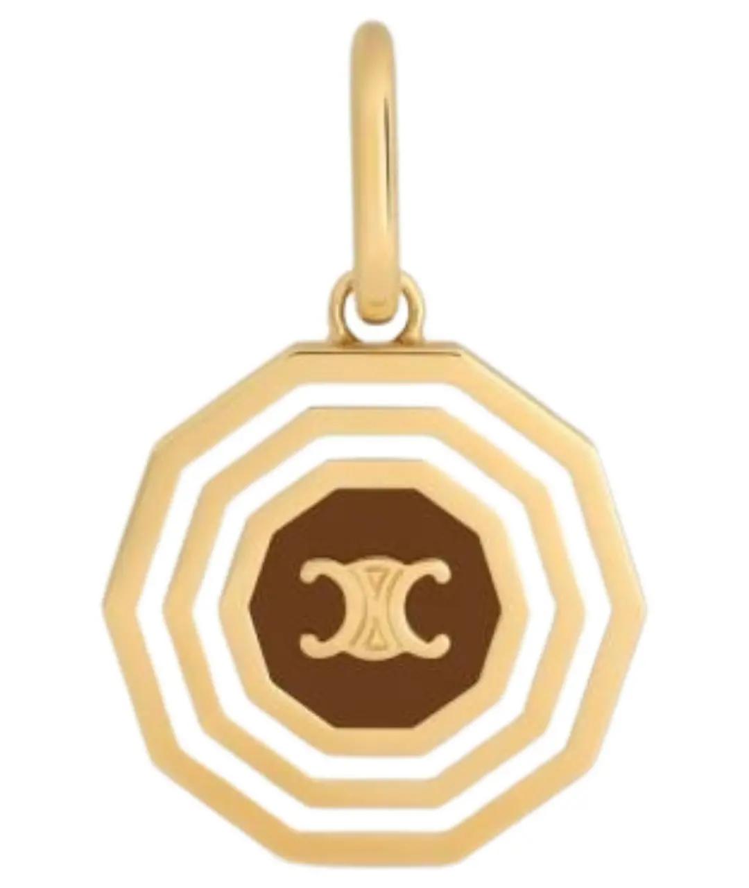 CELINE Золотой кулон, фото 1