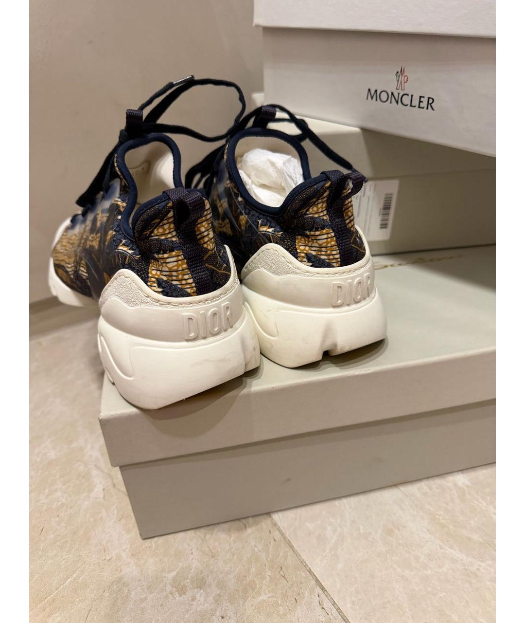 CHRISTIAN DIOR Кожаные кроссовки, фото 3