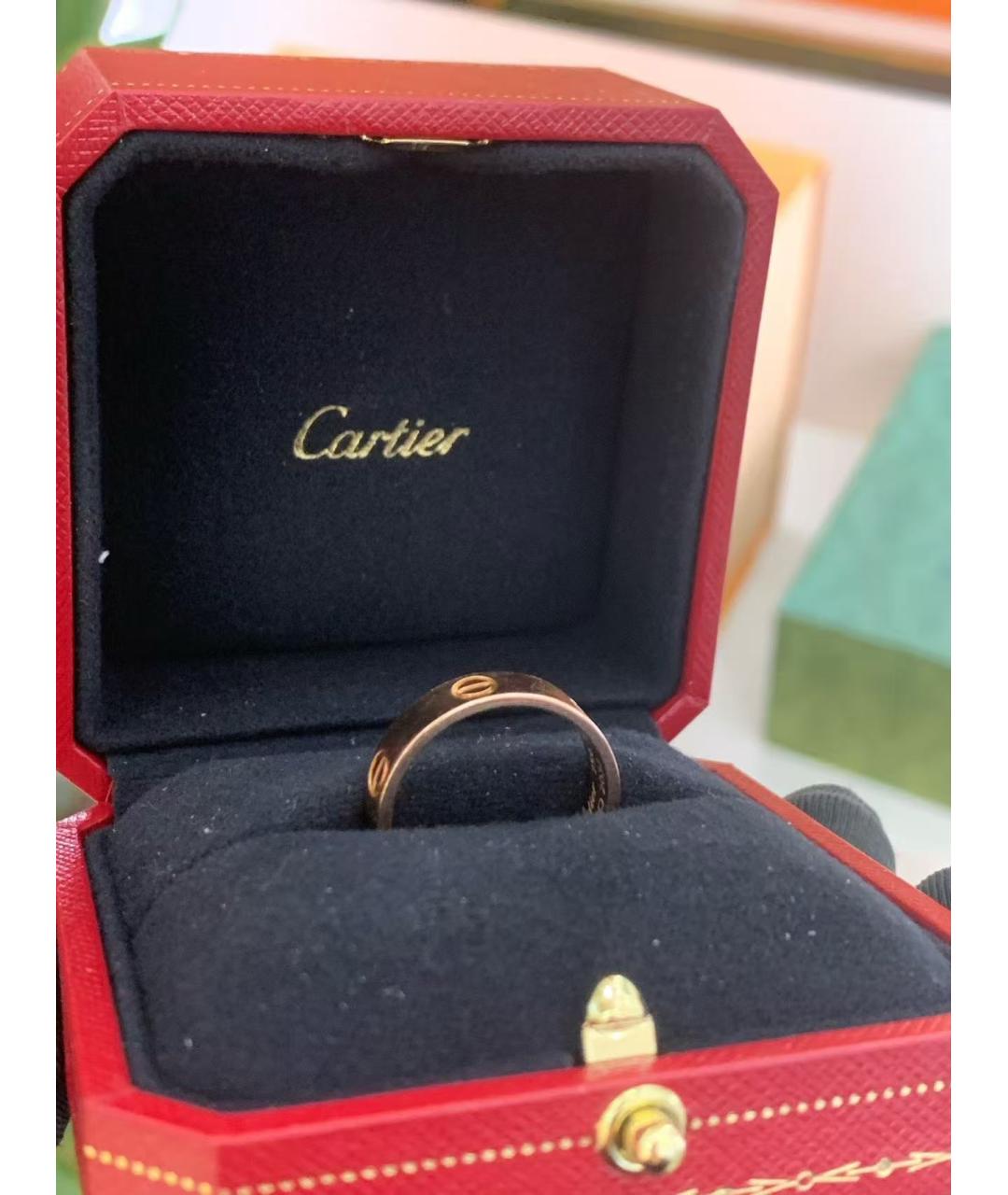 CARTIER Золотое кольцо из розового золота, фото 2