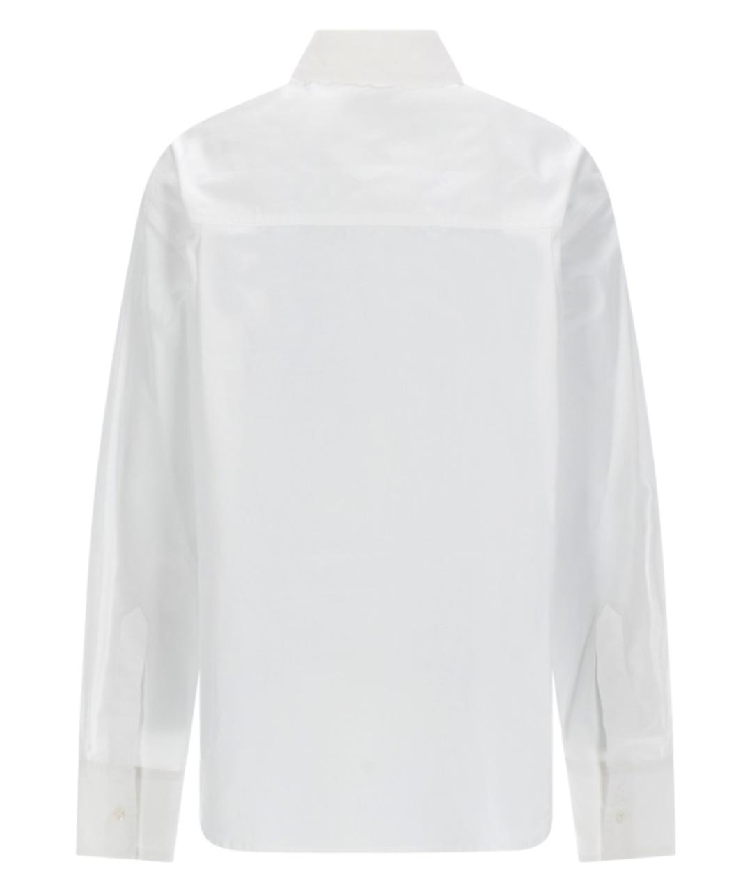 LOULOU STUDIO Белая хлопковая рубашка, фото 2