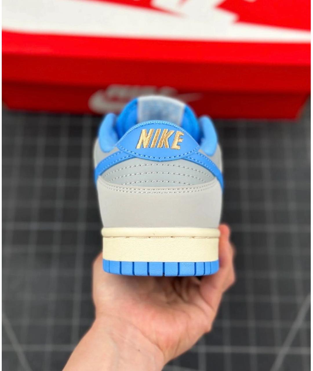 NIKE Белые кожаные низкие кроссовки / кеды, фото 7