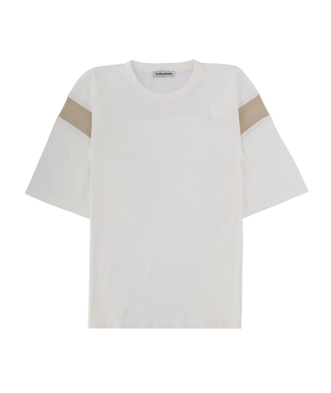 YMC Белая футболка, фото 1