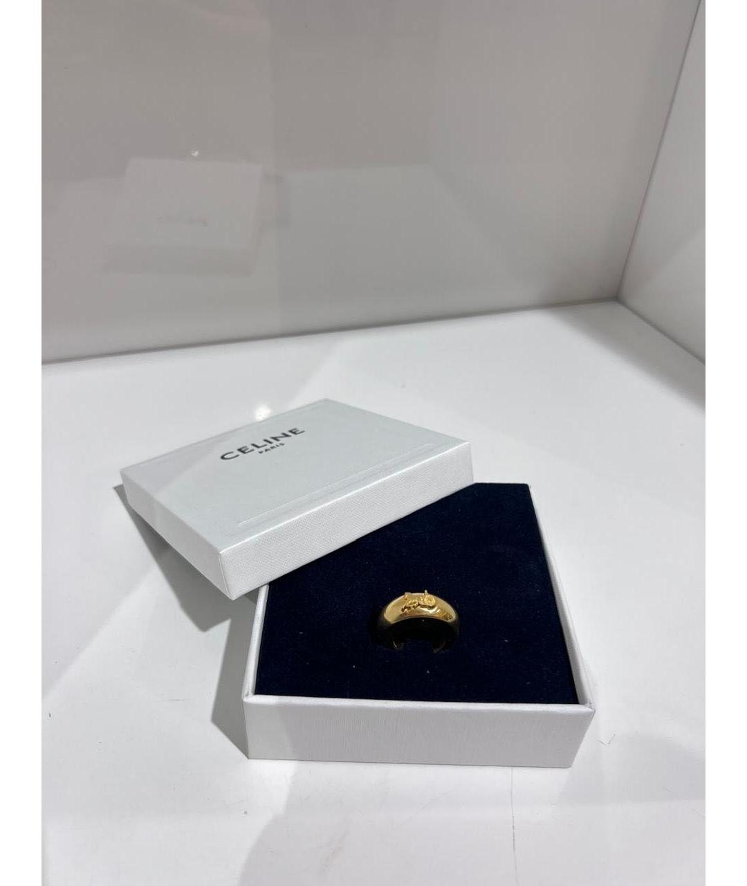 CELINE Золотое кольцо, фото 2