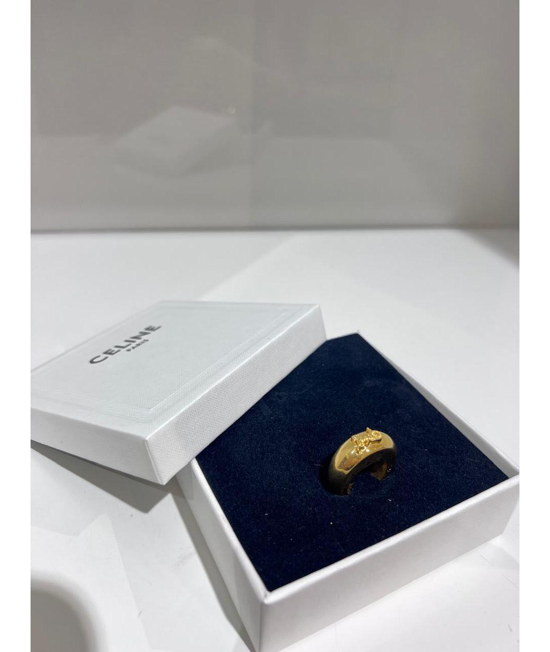 CELINE Золотое кольцо, фото 3