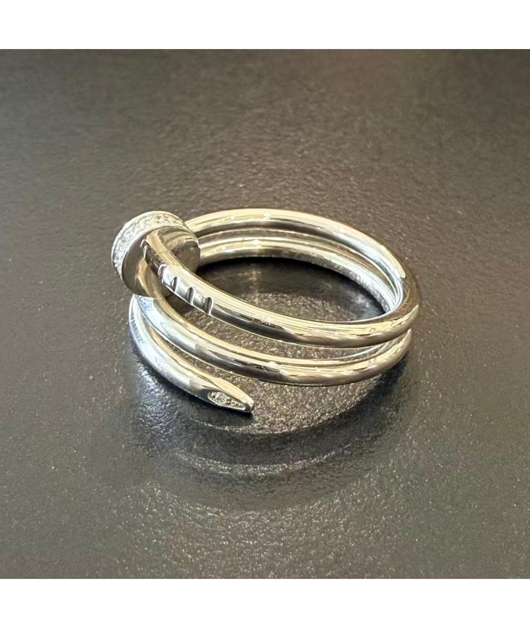 CARTIER Серебряное кольцо из белого золота, фото 6