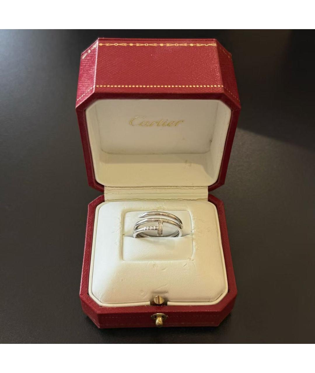 CARTIER Серебряное кольцо из белого золота, фото 2