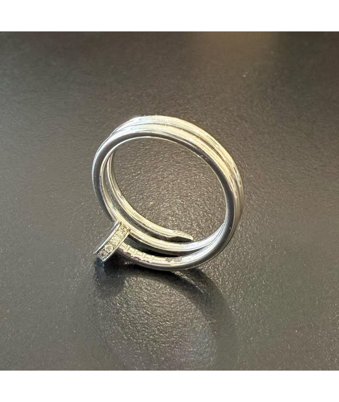 CARTIER Серебряное кольцо из белого золота, фото 4