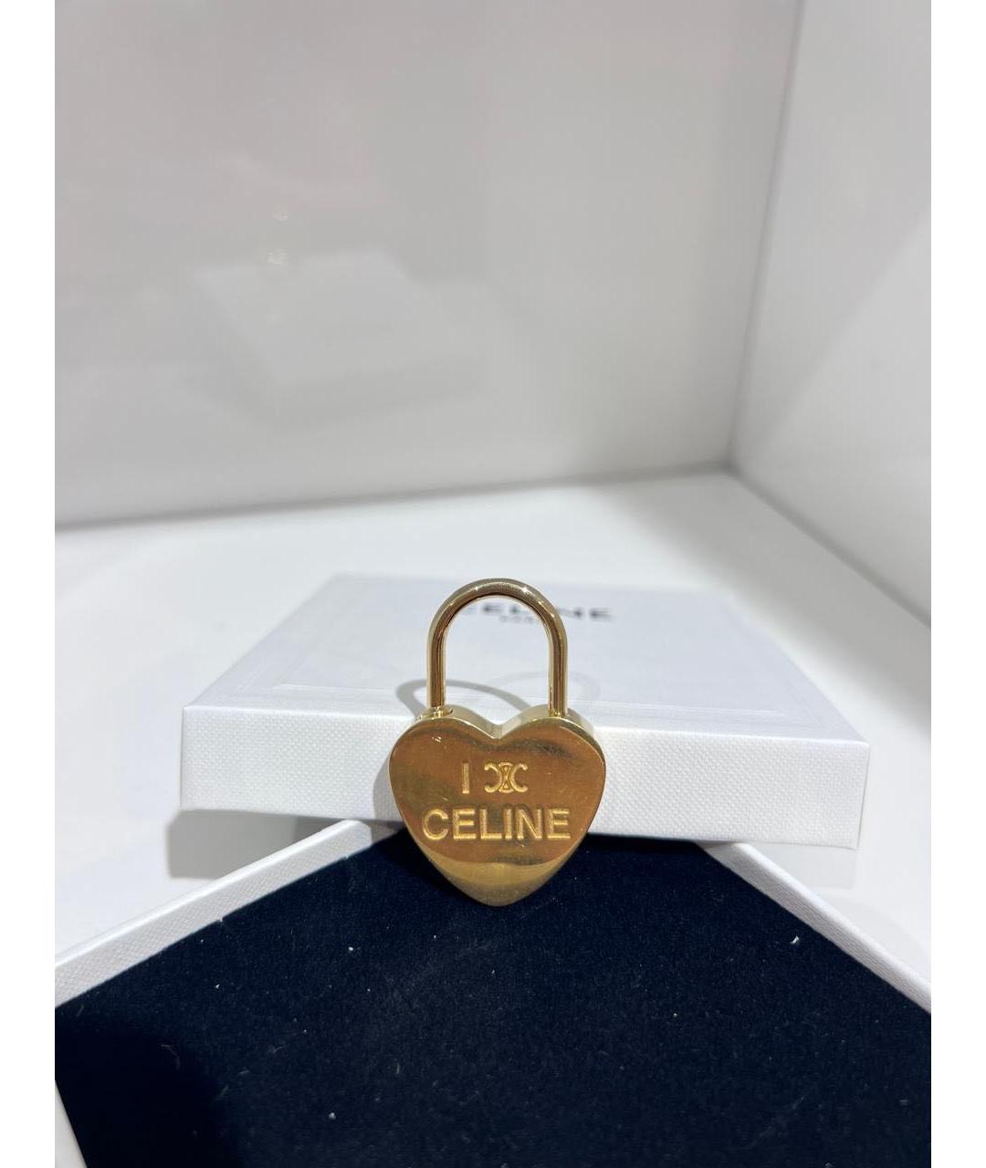 CELINE Золотой кулон, фото 2