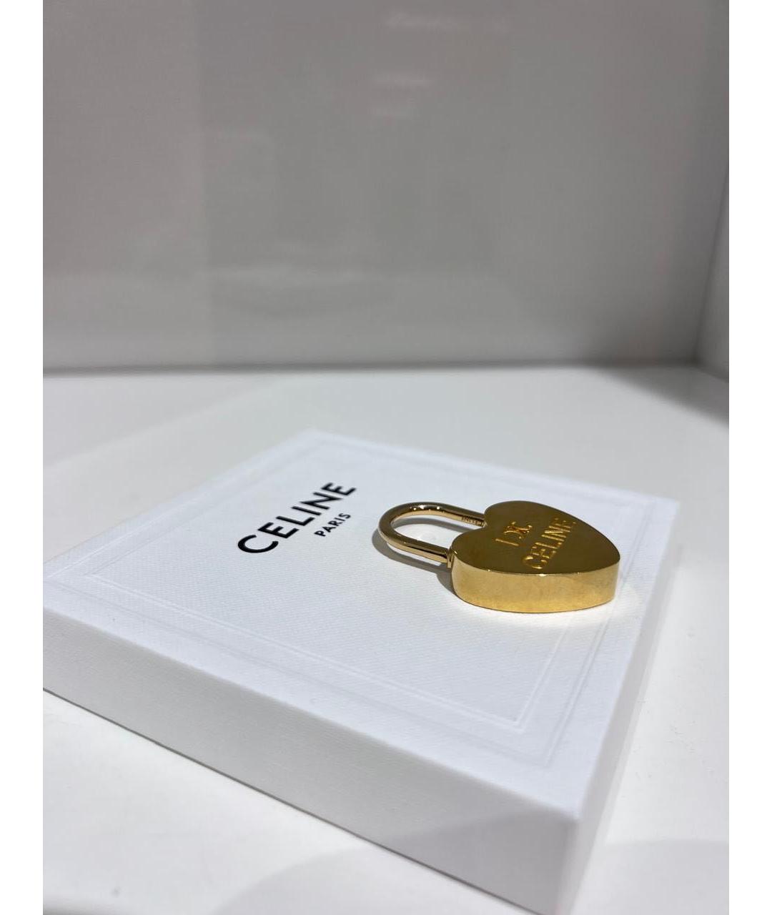 CELINE Золотой кулон, фото 3