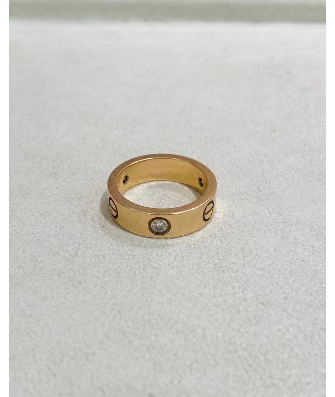 CARTIER Золотое кольцо из розового золота, фото 3