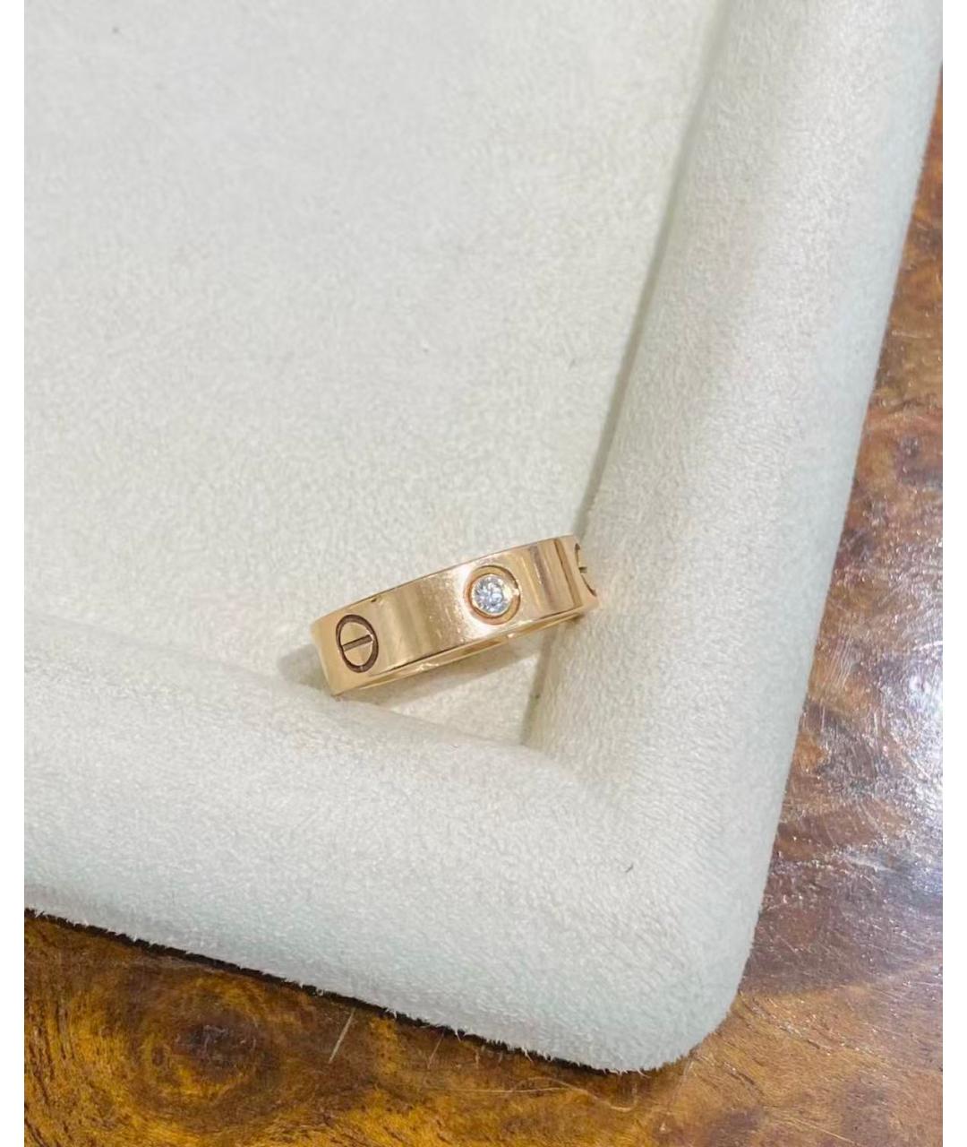 CARTIER Золотое кольцо из розового золота, фото 5