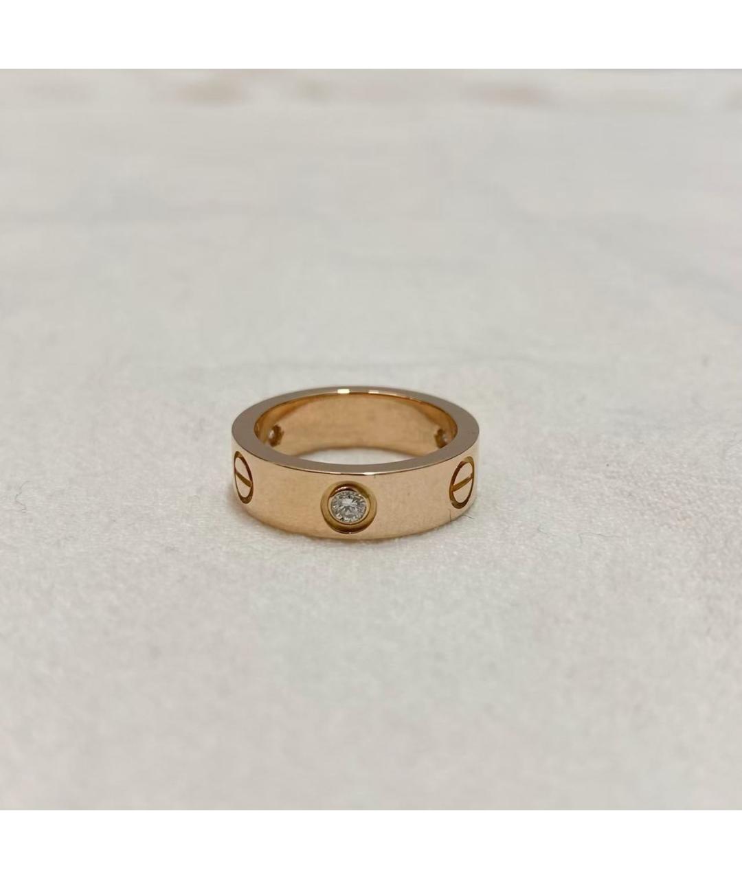 CARTIER Золотое кольцо из розового золота, фото 2