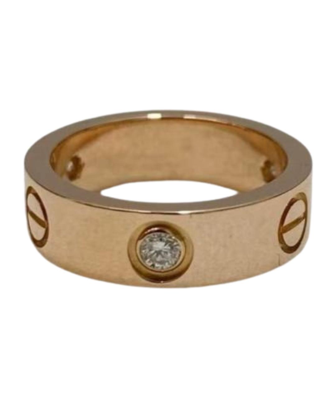 CARTIER Золотое кольцо из розового золота, фото 1