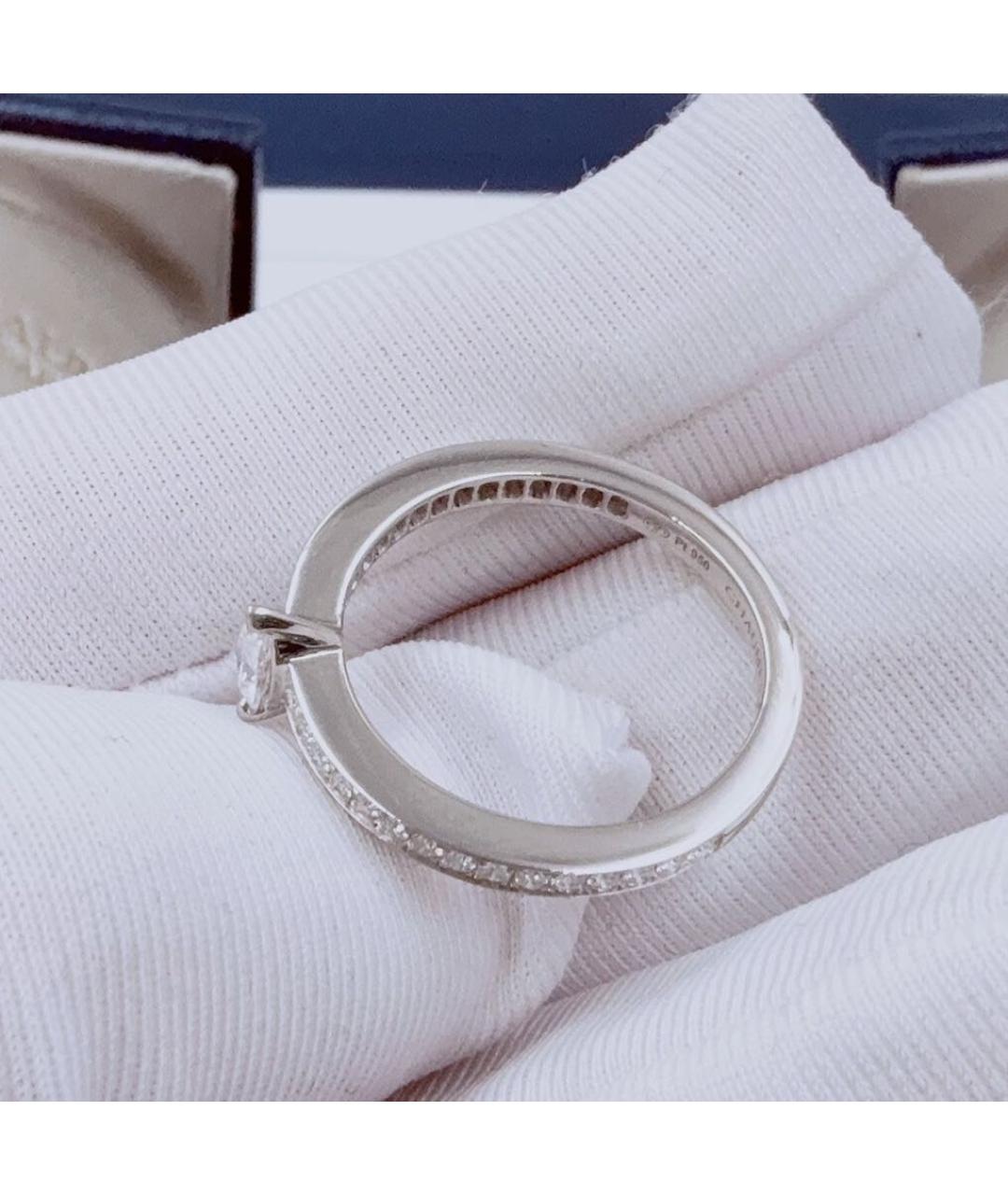 CHAUMET Белое платиновое кольцо, фото 4