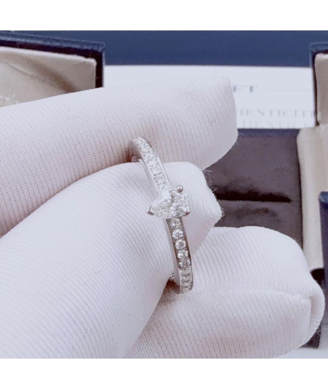 CHAUMET Белое платиновое кольцо, фото 3