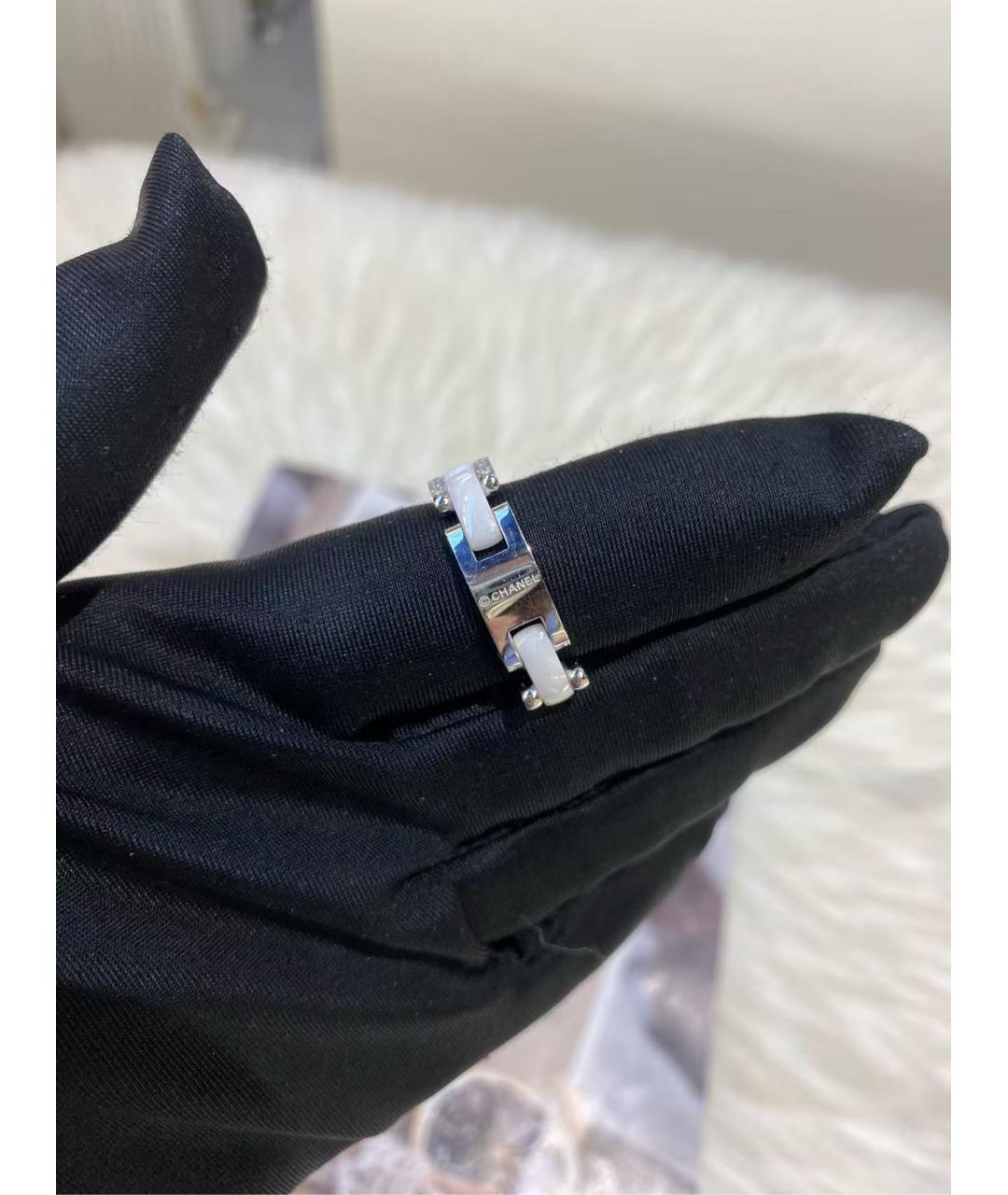 CHANEL Серебряное кольцо из белого золота, фото 5
