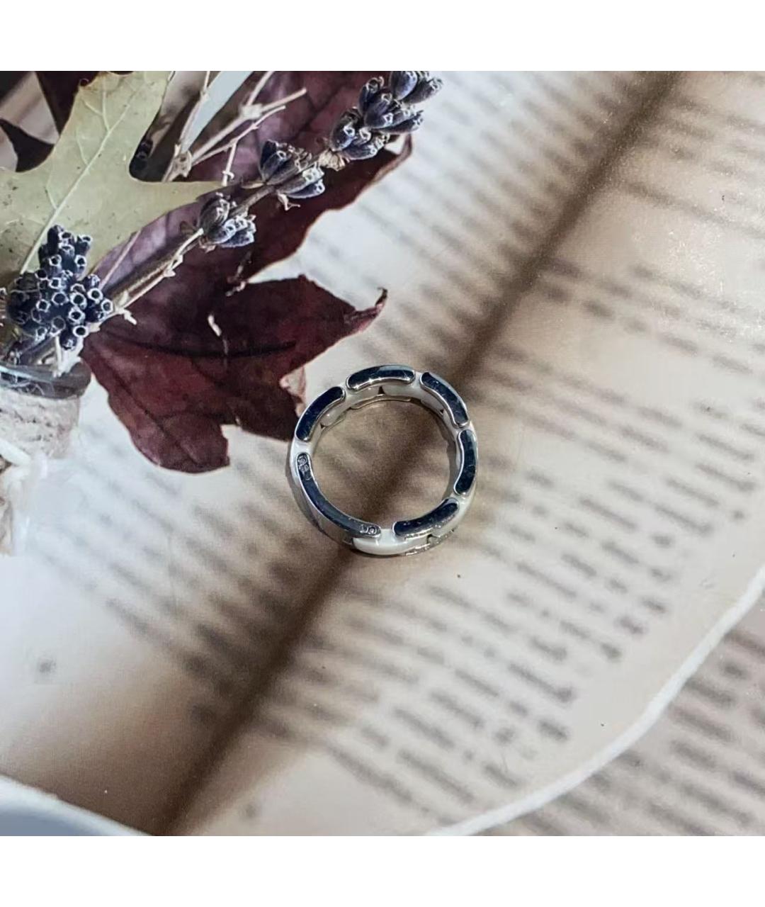 CHANEL Серебряное кольцо из белого золота, фото 4