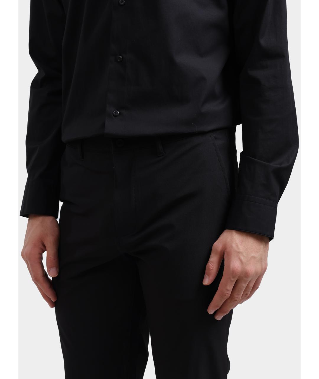 TOMMY HILFIGER Черные повседневные брюки, фото 4