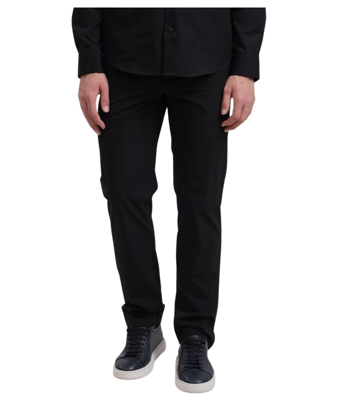 TOMMY HILFIGER Черные повседневные брюки, фото 1