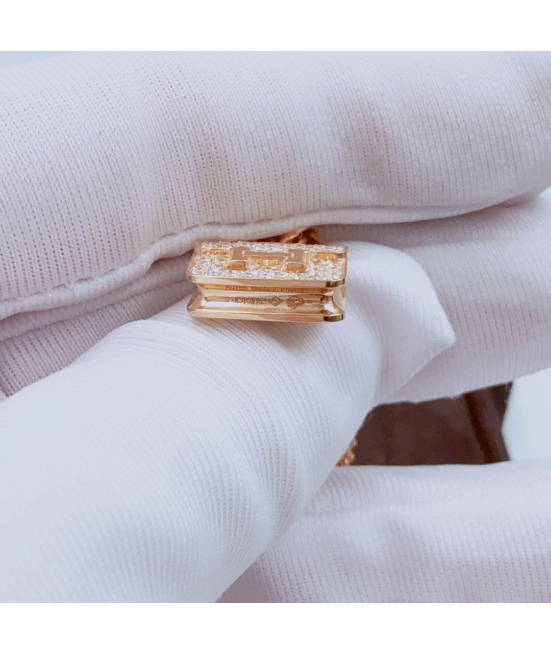 HERMES Розовая подвеска из розового золота, фото 6