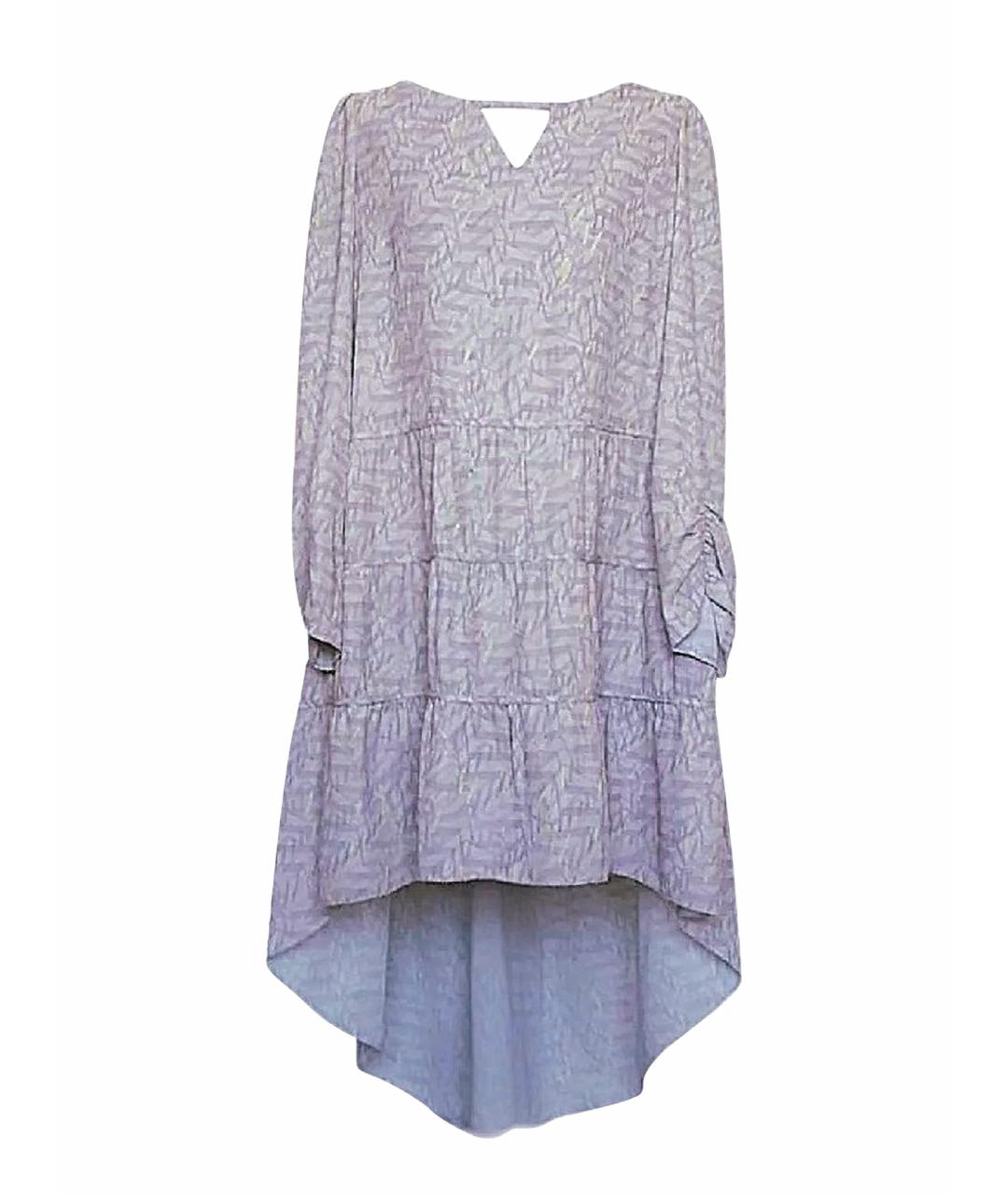 PATRIZIA PEPE Бежевое полиэстеровое платье, фото 1