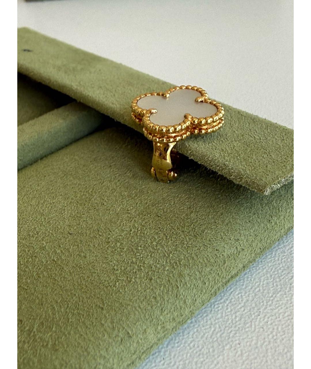 VAN CLEEF & ARPELS Золотые серьги из желтого золота, фото 5