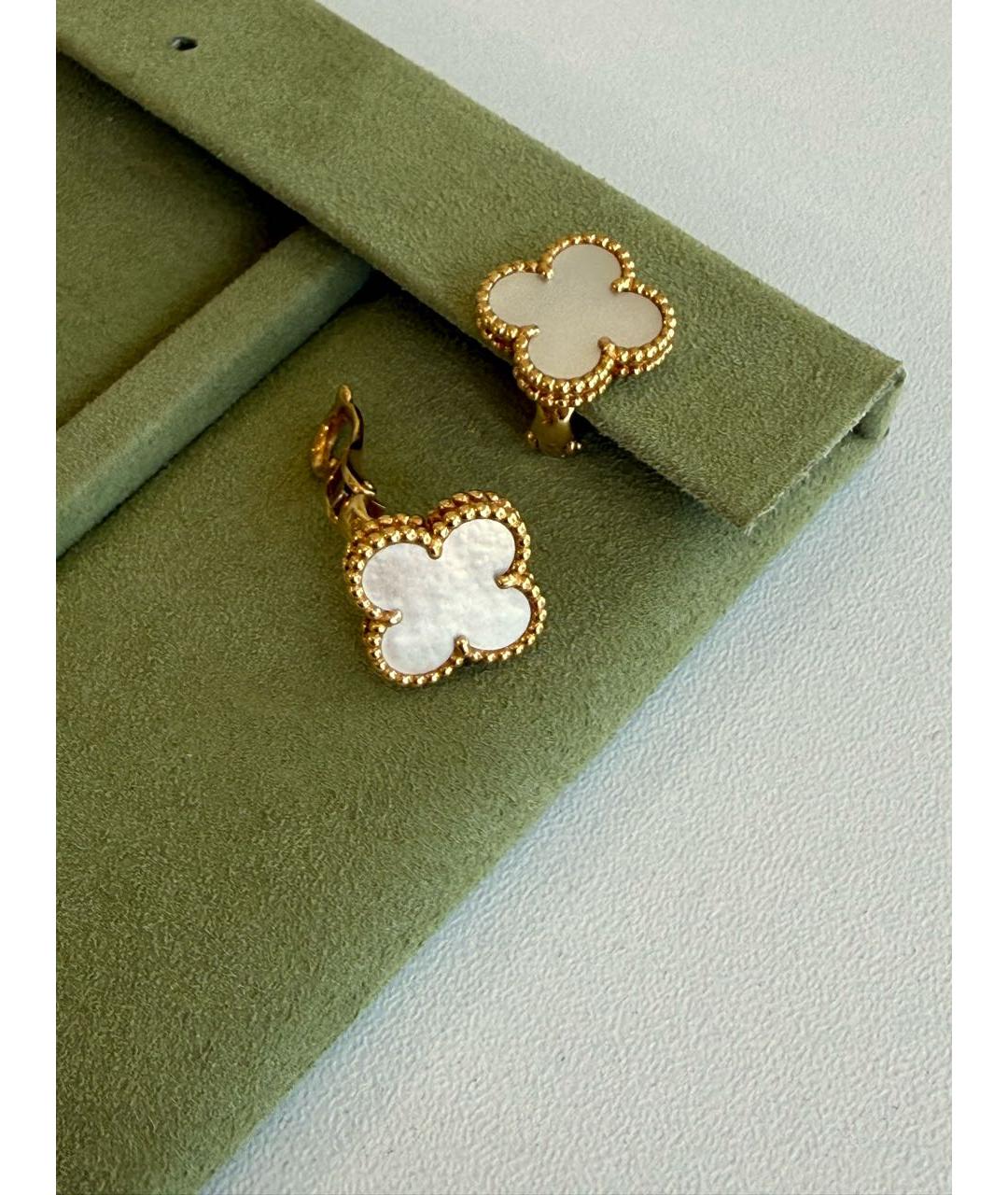 VAN CLEEF & ARPELS Золотые серьги из желтого золота, фото 6