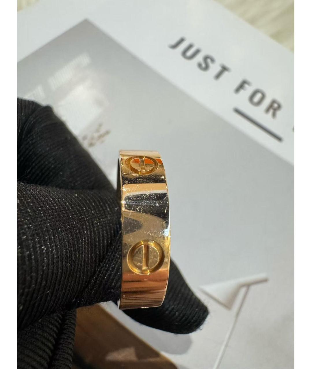 CARTIER Золотое кольцо из розового золота, фото 4
