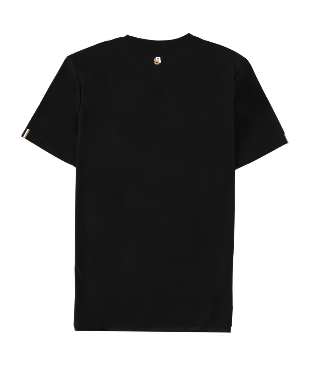 HUGO BOSS Черная футболка, фото 2