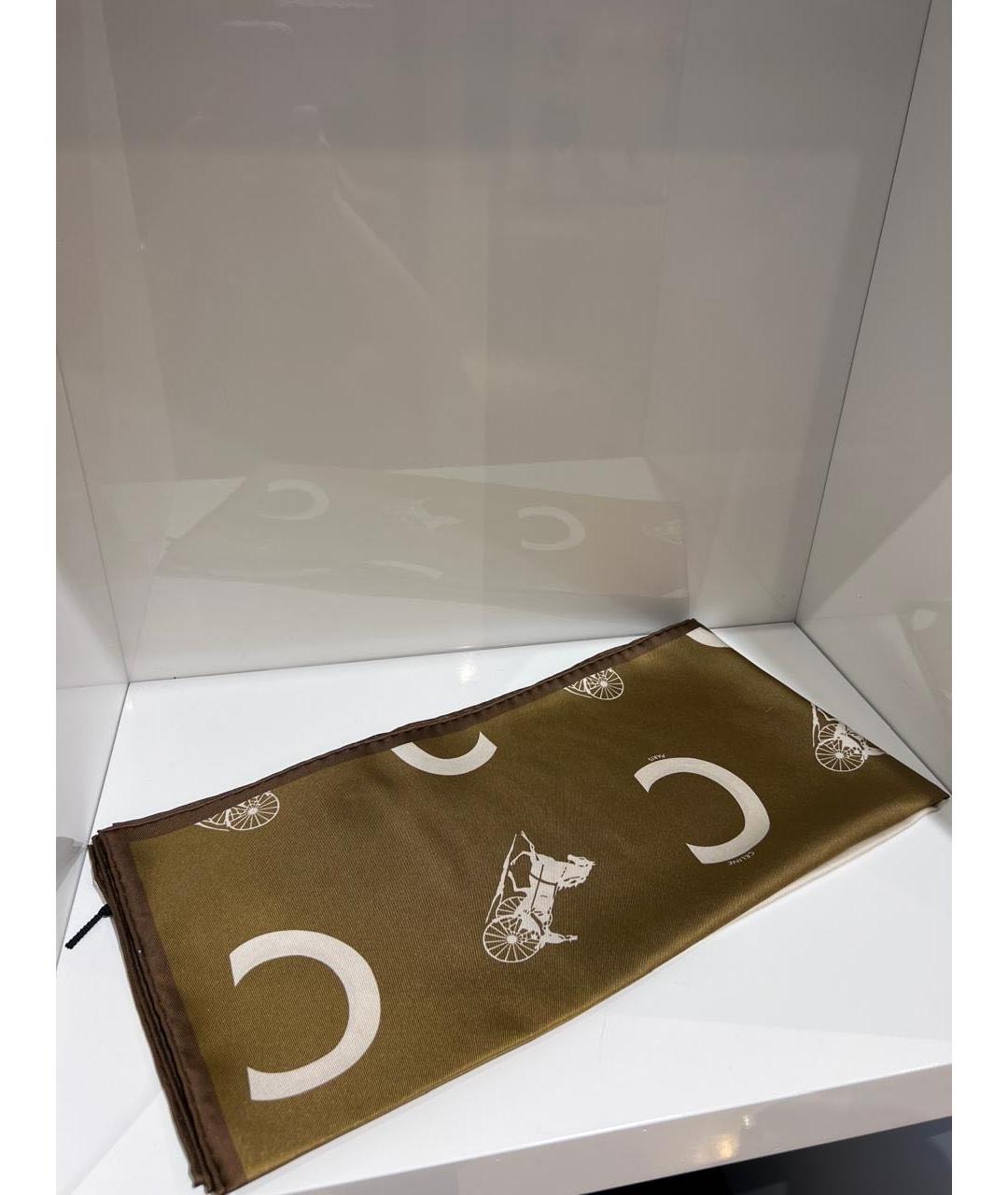 CELINE Мульти шелковый платок, фото 3